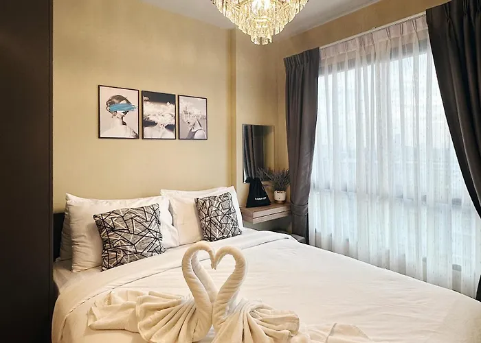 Апартаменты Monte Rama 9 Near Jodfair Market Бангкок